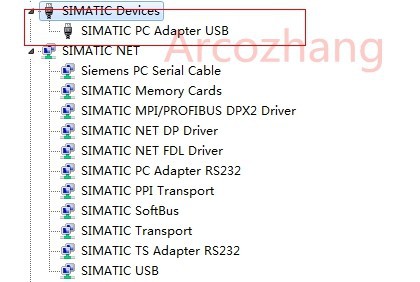 simatic pc adapter usb driver